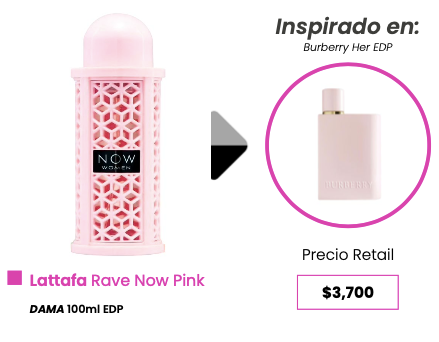 Rave Now Pink Dama 100ML EDP