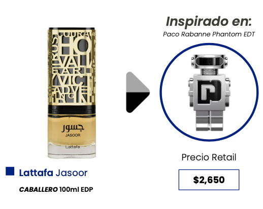 Lattafa Jasoor Caballero 100ml EDP